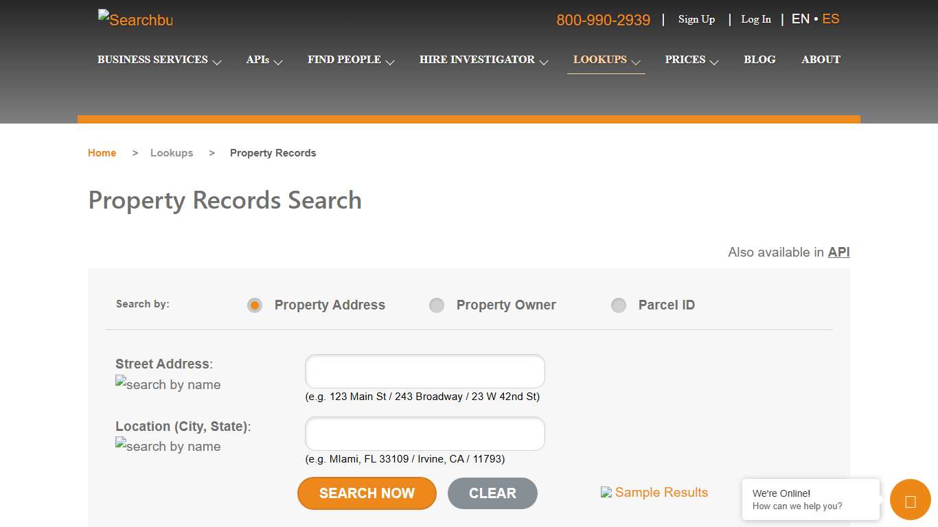 Property Records | Property Owner Search | Reverse Address