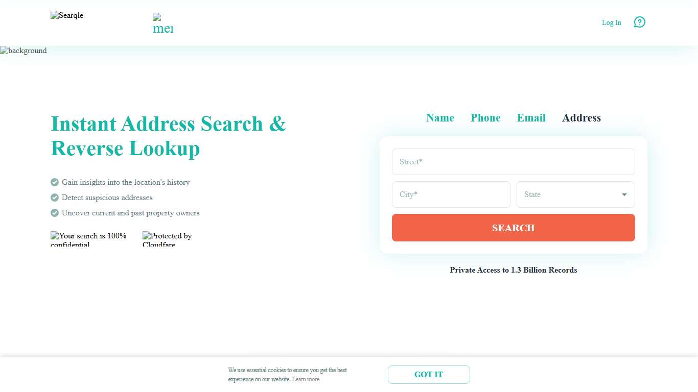 Reverse Address Lookup – Search by U.S. addresses | Searqle